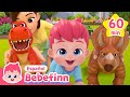 Bailemos Y Juguemos Con Los Dinosaurios Dinosaurios Para Niños Bebefinn Canciones Infantiles