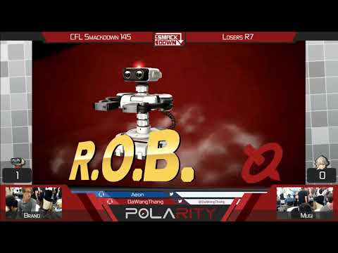 CFL Smackdown 145 WiiU - Brand (ROB) vs Mugi (Corrin) - Losers R7