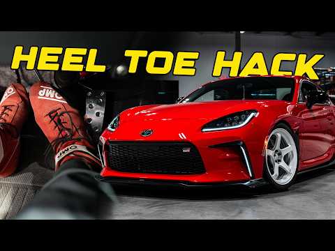 Make Heel Toe Downshifting Easier for the GR86/BRZ