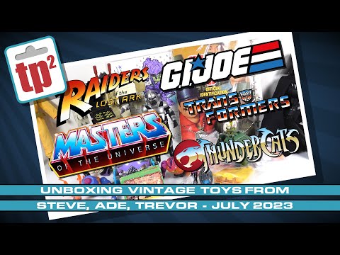 Unboxing donations from Steve, Ade, and Trevor - Toy Polloi Two