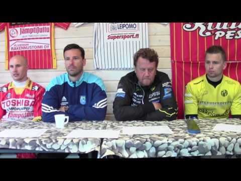 18.6.2016 Ylivieskan Kuula - Muhoksen Pallo-Salamat, lehdistötilaisuus