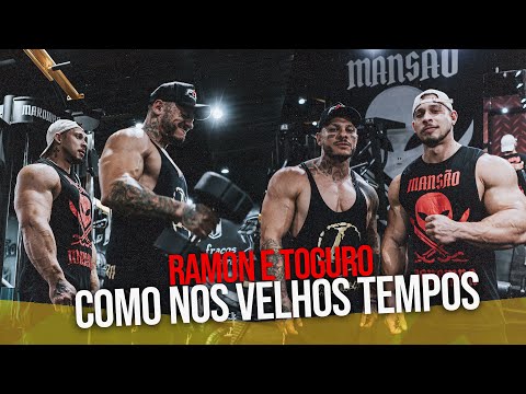 VOLTEI NA MANSAO MAROMBA E FIZ O TOGURO TREINAR COMIGO | RAMON DINO