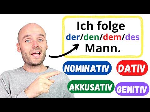 Nominativ Akkusativ Dativ Genitiv | ALLES in einem Video | Live Deutsch lernen