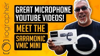 Video thumbnail for Great Microphone for YouTube Videos! Meet the Saramonic Vmic Mini by iOgrapher