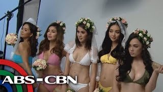 TV Patrol: 'Abay Babes' stars sizzling hot sa kanila photo shoot