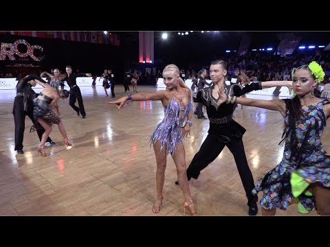 Igor Vaniukov - Maria Izotova RUS | Samba | WDSF Open Youth Latin | ROC 2018