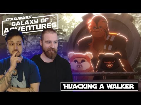 Galaxy Of Adventures: Chewbacca and Ewoks - Hijacking A Walker - Reaction!