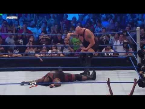 Big Show knocks out Alberto Del Rio and Mark Henry! under 30 sec