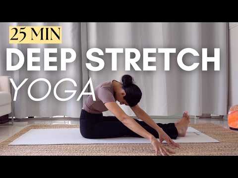 DEEP STRETCH YIN YOGA || For Flexibility & Relaxation (Yoga With Nancy)
