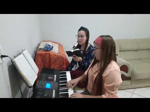 Hino 269. CCB. Ressuscitados por graça fomos. Tocado por Suzana e cantado por Flávia.