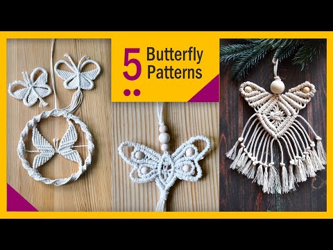 Macrame ABC pattern sample 17