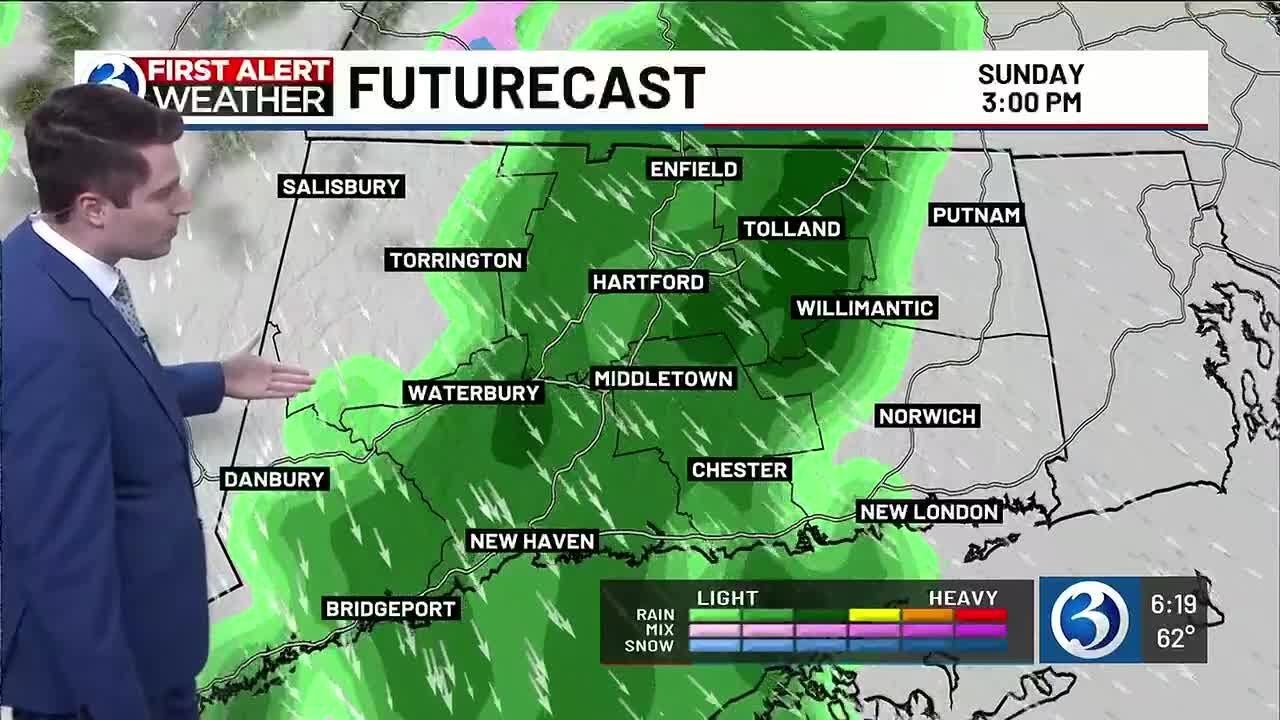 FORECAST: A First Alert Weather Day for rain and dropping temperatures