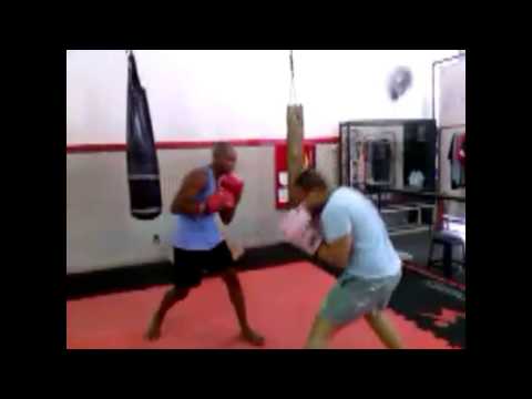 Treino boxe  Akio Matsuura