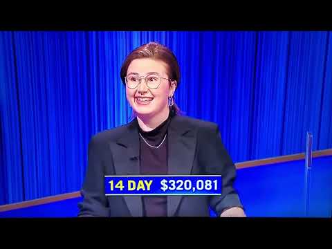 MATTEA ROACH'S 14TH GAME WINNING STREAK IN JEOPARDY! S38E160 (4-22-2022)