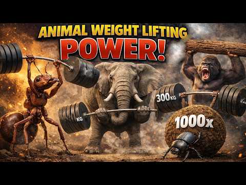 Strongest Animals in the World 🦍 | Who Can Lift the Most Weight?