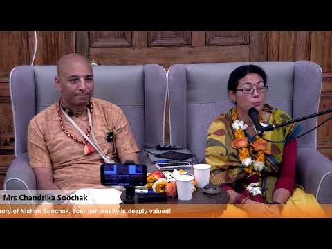 Sadhu Sanga with Rupeshwor Gaurdas & Sucharu Gopi Devi Dasi