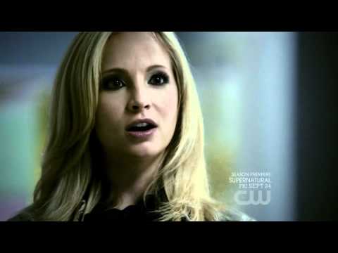 The Vampire Diaries - S02E02 - Caroline knocks down Damon