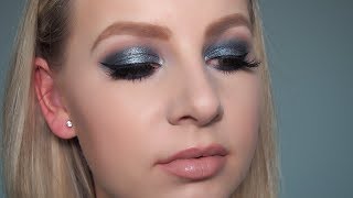 DRAMATIC GLITTER MAKEUP LOOK|MAKEUP TUTORAL|Nina from Zurich