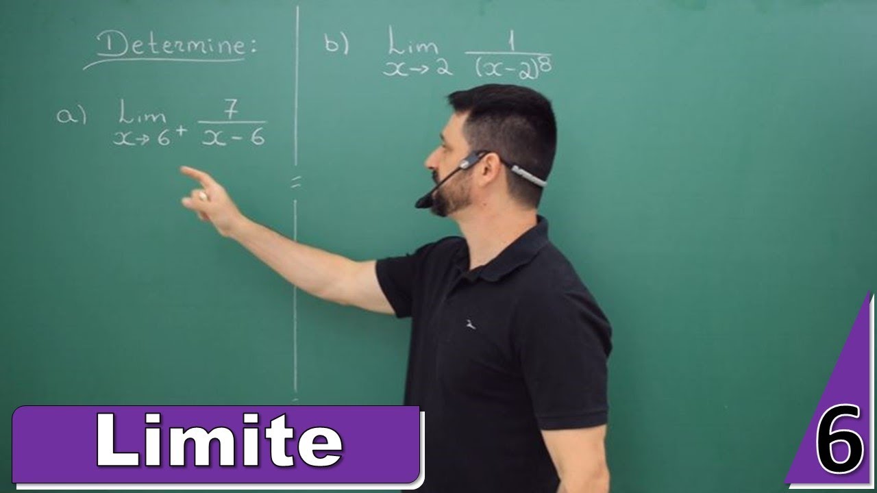 O limite de uma função # Aula 6 - Resoluções de exercícios \ Limites laterais e infinitos