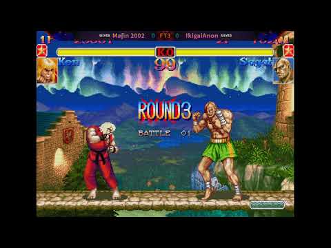 Majin2002 [O.Ken] vs IkigaiAnon [Sagat/Zangief] FT3 - Super Street Fighter II Turbo: New Legacy v0.5