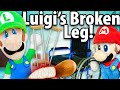 Crazy Mario Bros: Luigi's Broken Leg!