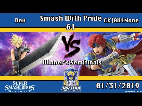 Smash with Pride 61: Dev (Cloud) vs CK|All4None (Roy)