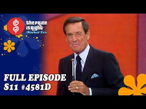 The Price Is Right with Bob Barker FULL EPISODE September 13, 1982 | 9/13/82 | #4581D
