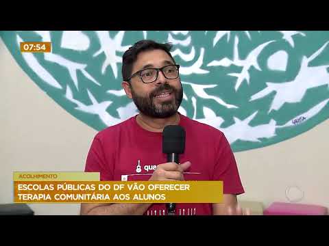 NA MÍDIA - ESCOLAS DO GAMA VÃO OFERECER TERAPIA COMUNITÁRIA PARA ALUNOS