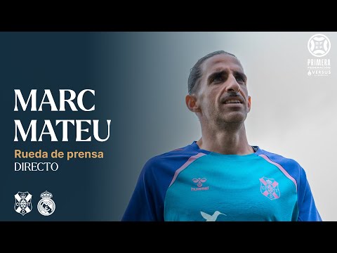 CD Tenerife | Rueda de prensa de Marc Mateu | CD Tenerife
