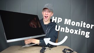 HP 27 inch Monitor Unboxing And Review - The Best 1080P Monitor