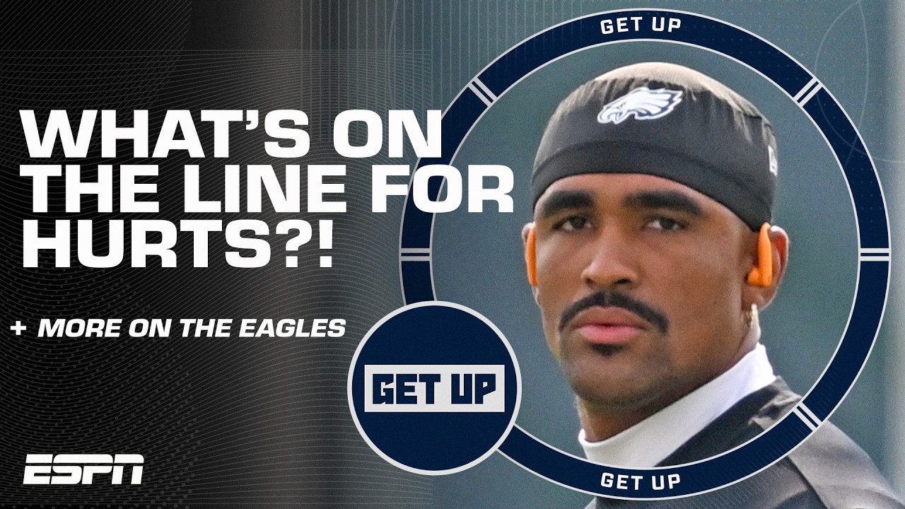 Does Jalen Hurts have to PROVE SOMETHING to the Philadelphia Eagles organization?! 👀 | Get Up