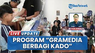 Rayakan 56 Tahun Berdiri, Gramedia Jambi Bagi-bagi Perlengkapan Sekolah untuk Siswa