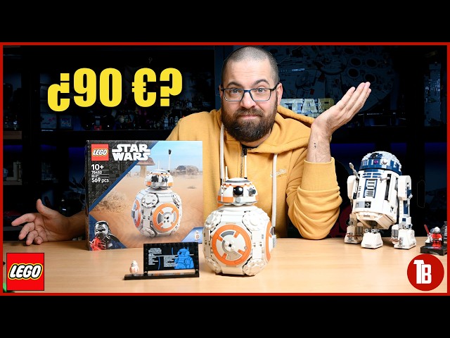 Vídeo relacionado con LEGO Star Wars 75452 Droide Astromecánico BB-8 - Figura de Juguete con Cabeza Giratoria y Rueda - Decoración para la Habitación Infantil - Regalo para Niños y Niñas de 10+ Años y Fans
