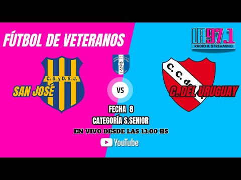 San José vs Costa del Uruguay - Veteranos Categoría Super Senior