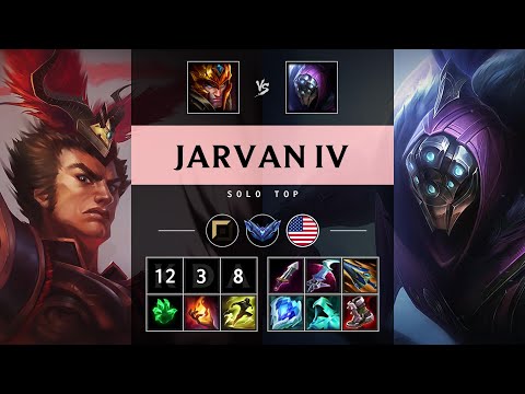 Jarvan IV Top vs Jax - NA Diamond Patch 25.16