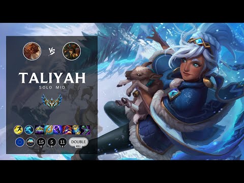 Taliyah Mid vs Cassiopeia - EUW Challenger Patch 12.11