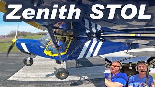 Roger and Deano go flying! STOL CH 701 SkyJeep light sport utility kit airplane