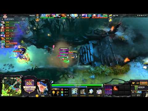 HyperX D2L Western Challenge Playoffs - Na'Vi vs Fnatic (Game 3)
