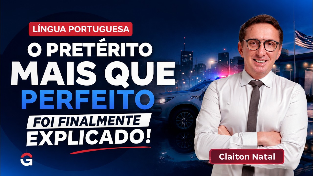 Entenda o Pretérito Mais Que Perfeito de uma vez por todas! | Claiton Natal te explica!