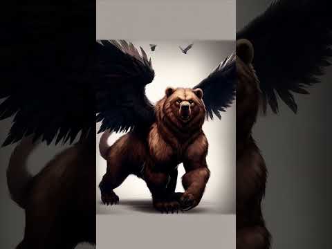"Grizzly Bear vs Griffin: Clash of the Titans!"