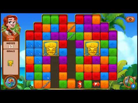 Lost Island Blast Adventure Level 191 - NO BOOSTERS 🏝️ | SKILLGAMING ✔️