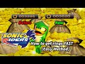 Sonic Riders How To Get Rings FAST Easy Method