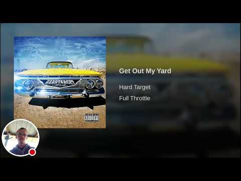 Hard target get out my yard