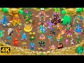 Gold Island All Rare Monsters My Singing Monsters 4k