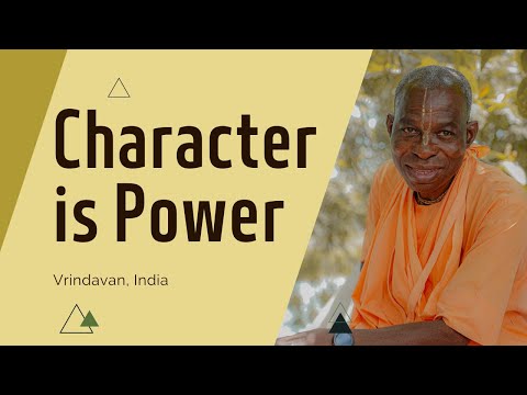 Character is Power | Bhakti Dhira Damodara Swami | Jul 23, 2025