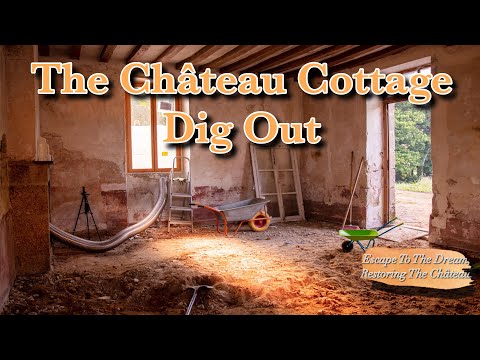 The Château Cottage Dig Out & Hidden Original Feature. Ep14