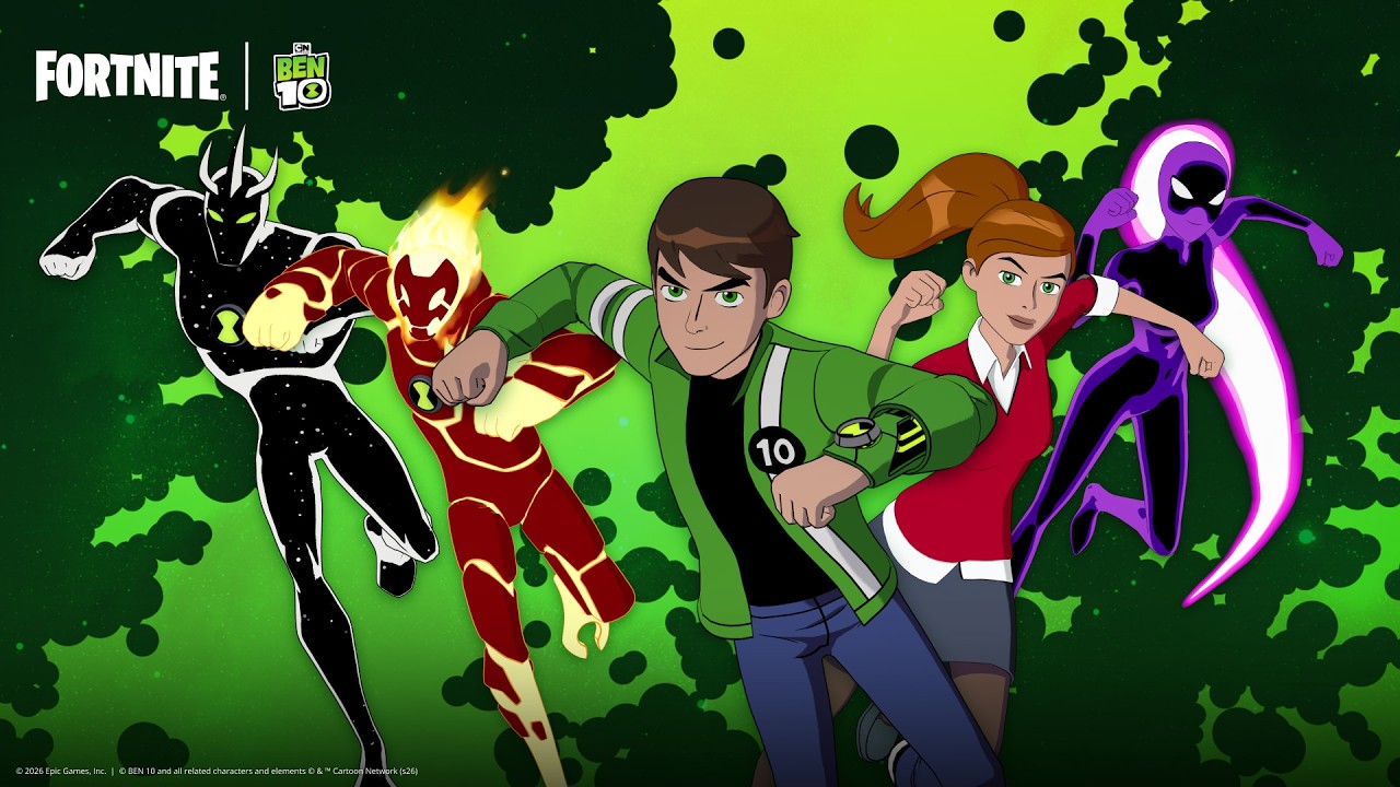 It’s hero time - Ben 10 is now on Fortnite! 🎮 | Official Teaser Trailer | @fortnite