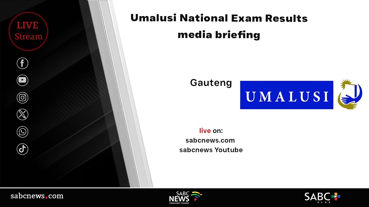 Umalusi national exam results media briefing