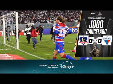 Gols e lances de Colo Colo x Fortaleza