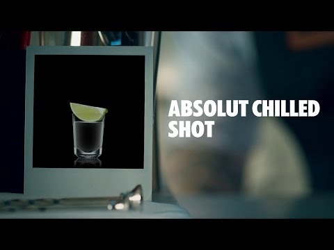 ABSOLUT CHILLED SHOT DRINK RECIPE - HOW TO MIX